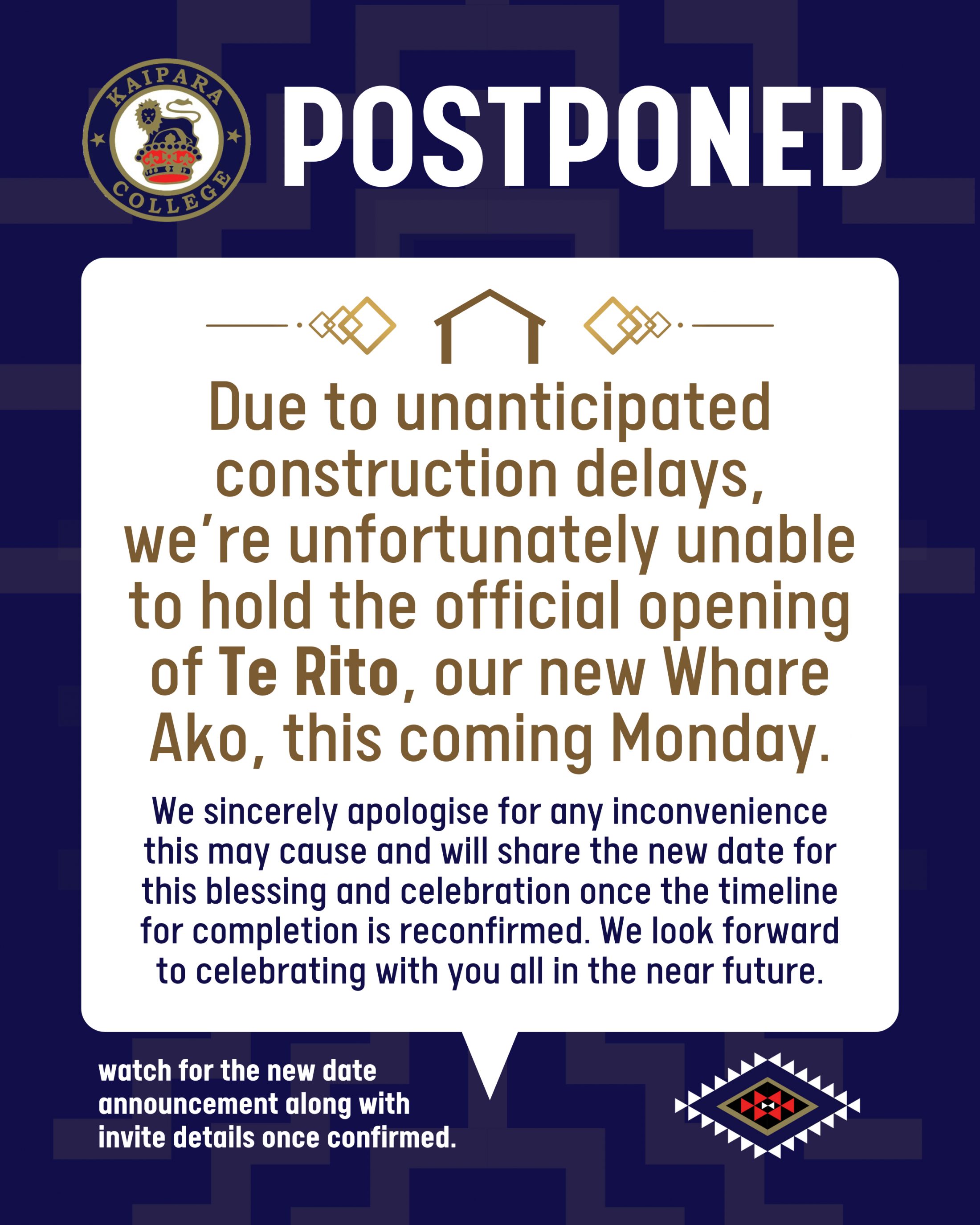 29042025 Postponed Opening