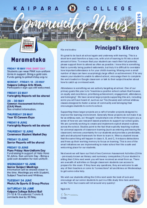 2025 May Community News