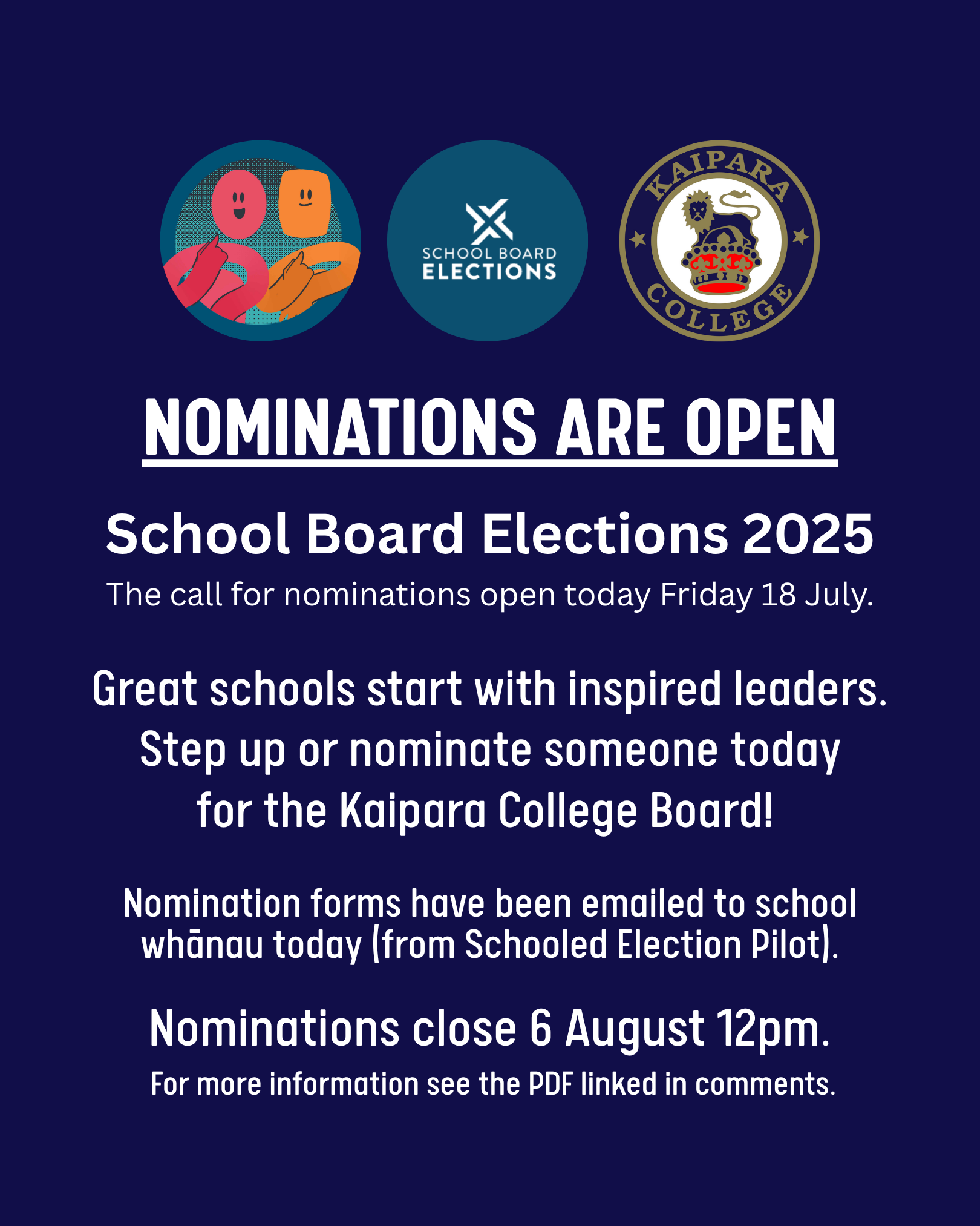 18072025 Nominations Open Today For School Board P2