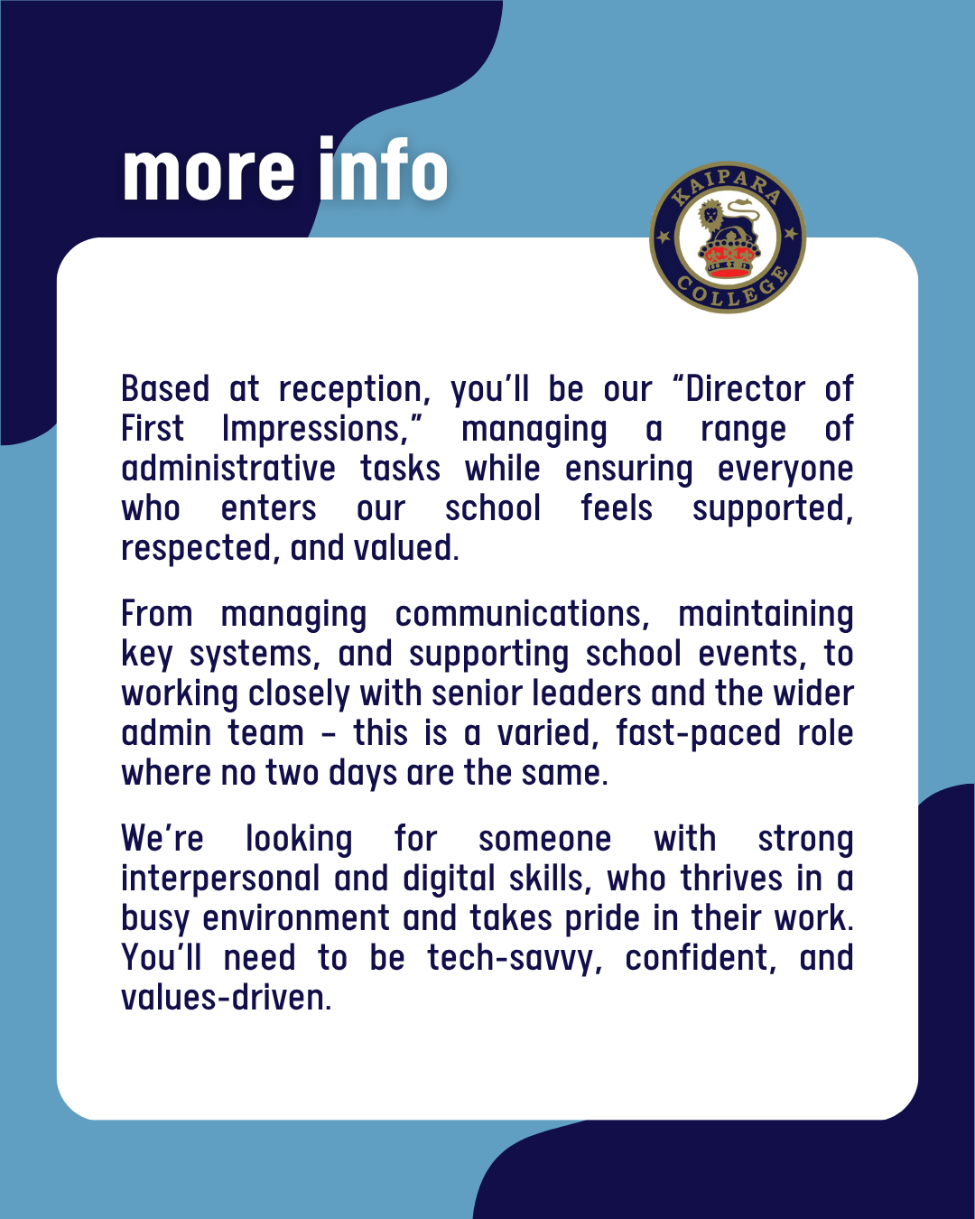 22072025 Join Our Team Office Assistant P2